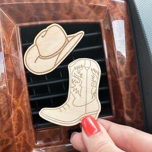 Boho car vent clips/wooden vent clips/car accessories